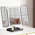 Trifold LED Vanity Mirror-3 sided folding