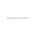 Stainless Steel Pet Water Fountain 1.5L
